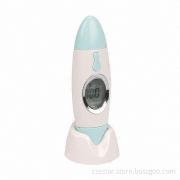 Digital infrared ear thermometer with store case, reads in 1 second, 10-group memories